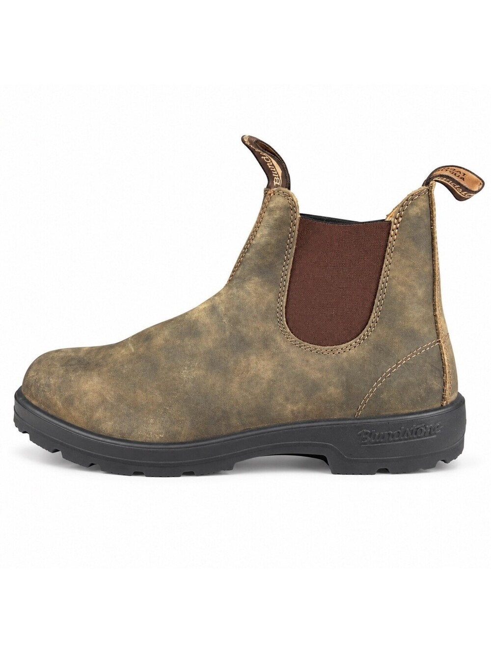 Blundstone Men's 585 Elastic Sided Boot Rustic Brown Size 11 Worn Once